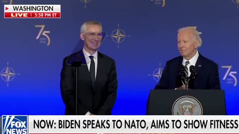 Khoảnh khắc khó xử của Biden tại NATO