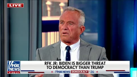 USA: RJK JR: Biden Is Bigger Threat To Democracy Than Trump!