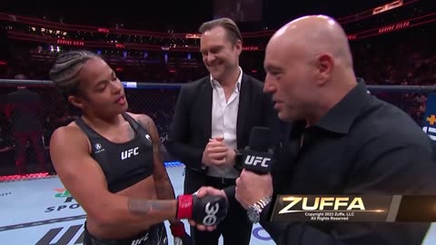 Karine Silva Octagon Interview _ UFC 292