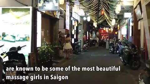 The Truth of Little Tokyo, Massage Street in Saigon(Hochiminh City), Vietnam