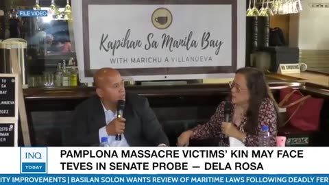Pamplona massacre victims’ kin may face Teves in Senate probe — Dela Rosa