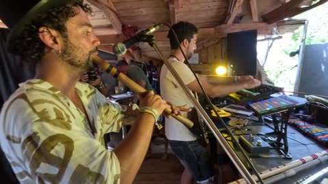 Derrok Live set ft. Sebastian Venu at Ozora Festival 2023 at Cooking Groove Stage 1