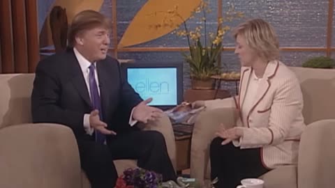 In 2004, Donald Trump tells Ellen Degeneres how he got out of $900 Million in debt