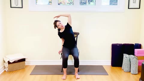 30min Chair yoga for Beginners & Seniors