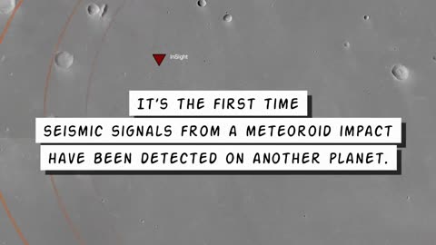 Hear Meteoroid Striking Mars, Captured by NASA’s InSight Lander NASA’s InSight lander detected