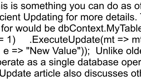 How can i write SQL update query with where clause in Entity Framework in C