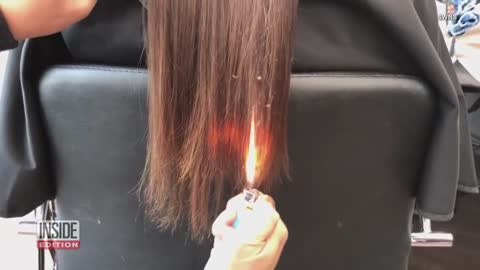 California Hair Stylist Sets Client's Hair on Fire to Get Rid of Split Ends