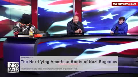 Alex Jones: The Nazis Were Created By UK & US Governments, Nettenyahoo Joins Ye & Nick Fuentes - 12/1/22
