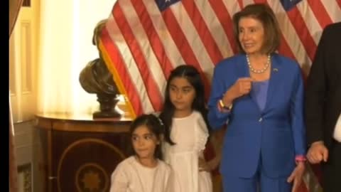 Nancy Pelosi Shoves Congress Rep Mayra Flores' Daughter