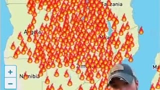 The amount of fires currently burning ALL OVER the world is absolutely mind blowing