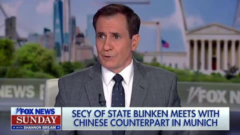 John Kirby on the Chinese spy balloon: "The message was clearly sent to China that this is unacceptable."