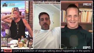 Aaron Rodgers Obliterates "Mr. Pfizer" In Savage Roast