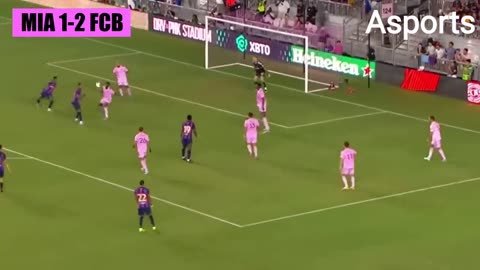 Inter Miami vs Barcelona all goals & highlights messi