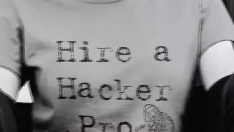 Beautiful Model Shows off for Hire a Hacker Pro #hireahacker