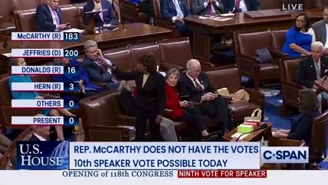 Democrat Rep. Maxine Waters gets in shouting match with Republicans on House floor