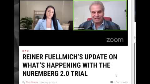 Renier Fuellmich Update on Nuremberg 2.0