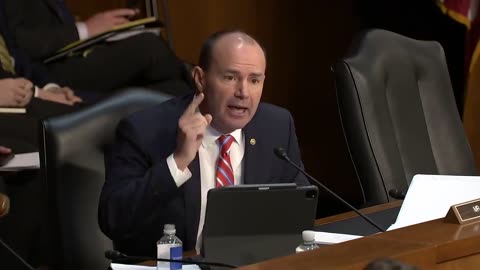 Sen. Mike Lee to FBI Director Wray: "You have a lot of gall sir. This is disgraceful."