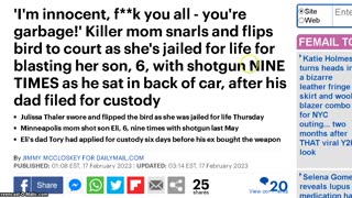 Mother shoots child 9 times with shotgun in back of car !!!!!!