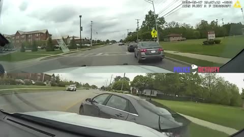 Wild Dashcam Video Shows Columbus Police Chase With 2 Teens in Stolen Hyundai