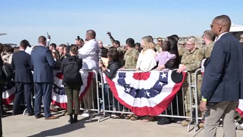 U.S. Vice President Kamala Harris visits Luke Force Base, Arizona Jan. 19, 2023.
