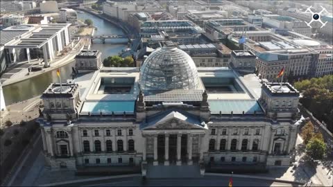 Aerial View of 𝗕𝗘𝗥𝗟𝗜𝗡 City 🇩🇪 Germany Drone View Dr Drone