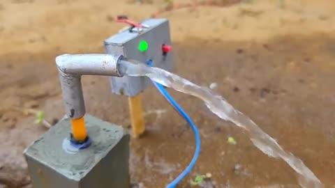 Diy trector mini borewell drilling machine science project