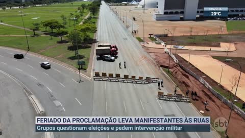 Manifestantes foram às ruas em pelo menos 15 capitais | SBT Brasil