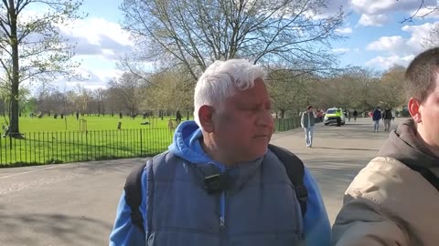 Uncle Asif Gets Pushed To The Ground By A Muslim Regular To The Park