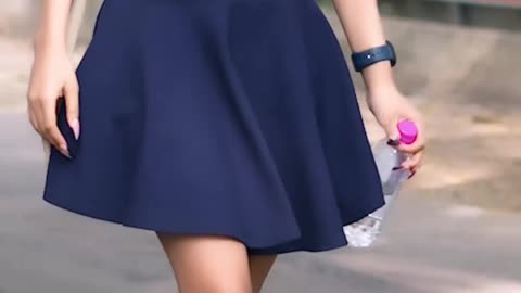 Hot girl videos with walking video