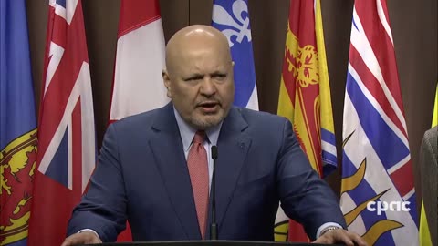 Canada: ICC Chief Prosecutor Karim Khan speaks with reporters in Ottawa – May 5, 2023