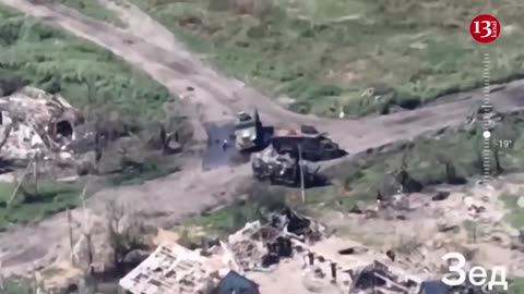Ukrainian Army lost 31 armored vehicles of NATO for a village