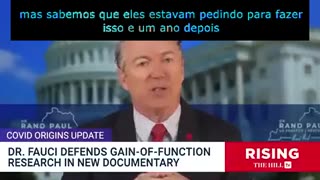 O senador Rand Paul responde ao documentário de Fauci...