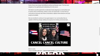 "This is not a #TRUMP rally." - El Grito. org REJECTS Perez Sisters From Marchingin PUERTO RICAN DAY PARADE in Brooklyn