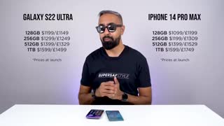 iPhone 14 Pro Max Vs Samsung Galaxy S22 Ultra