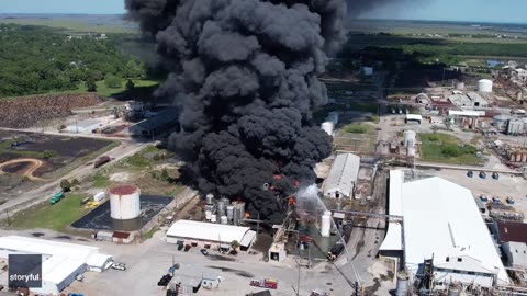 Fire erupts at Georgia chemical plant