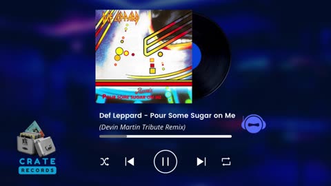 Def Leppard - Pour Some Sugar on Me (Devin Martin Tribute Remix) | Crate Records