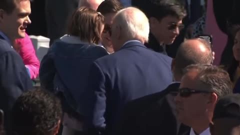 Nothing To See Here... Just Joe Biden Sniffing Another Kid