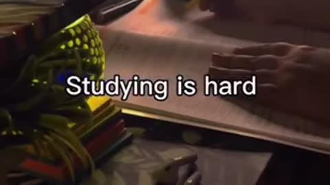 Studying is hard but you should never give up ✨🔥