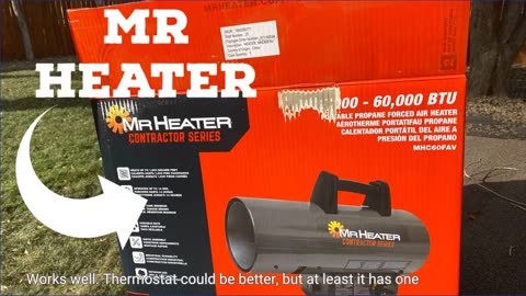 Mr. #Heater F271400 MH170QFAVT Forced Air #Propane #Heater-Overview