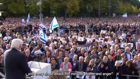 JUST IN - President of Germany on the Protests and Unrest