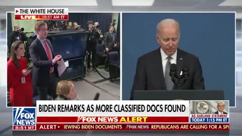 Fox News presses Biden over classified docs in garage- 'What were you thinking-'