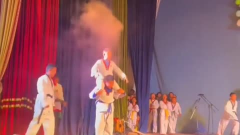 Taekwondo Demonstration at Riviera International Academy