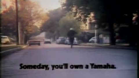 Yamaha Motorcycle 1976 TV advertisement commercial