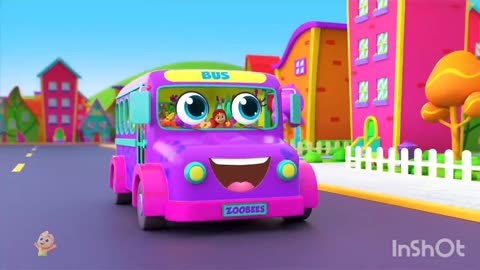 School Bus Song for kids.# nursery rhymes for kids.