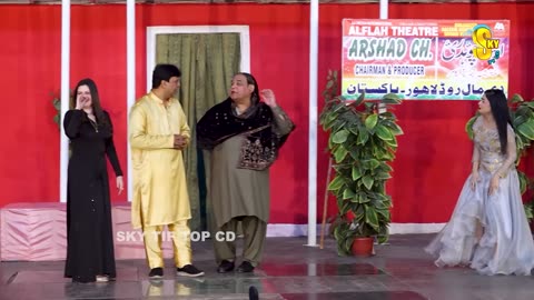 Agha Majid and Shazia Baloch | Tahir | New Stage Drama | Khuli Chutti Yaar #comedy #comedyvideo