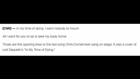 'WHAT HAPPENED TO CHRIS CORNELL AND WHAT YOU NEED TO KNOW!' - 2017