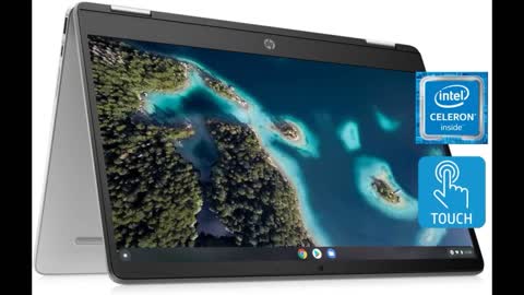 Review: Laptop HP X360 14a Chromebook 14" HD Touchscreen, Entertaining from Any Angle Intel Cel...