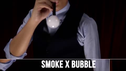 Smoke Tube Magic Tricks Smoke Bubble Device