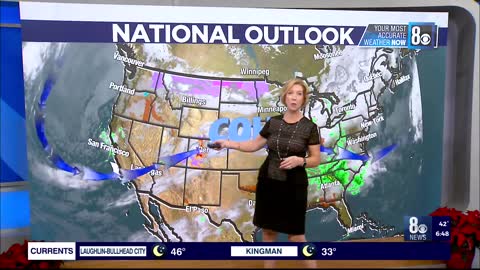 Sherry's Forecast Tuesday, Dec. 9, 645 a.m