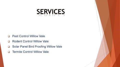 If you are looking for Termite Control in Willow Vale